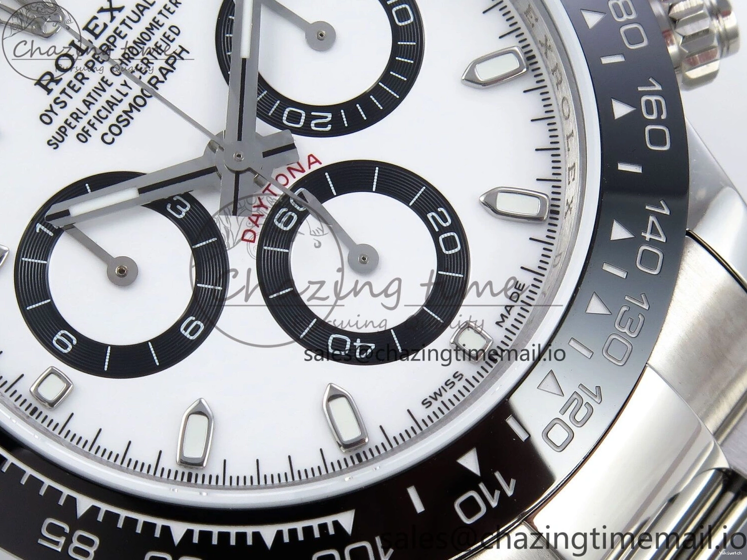 Best Edition QF SA4130 on 1:1 116500 White Dial SS Daytona Bracelet 0501